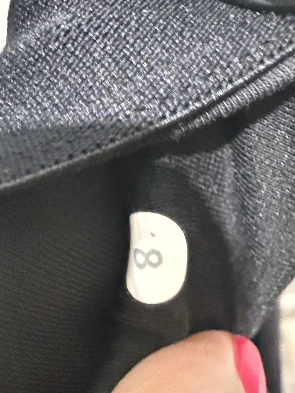 Lululemon Inner Essence Skirt - Black / Black / Slate - Picture 8 of 8